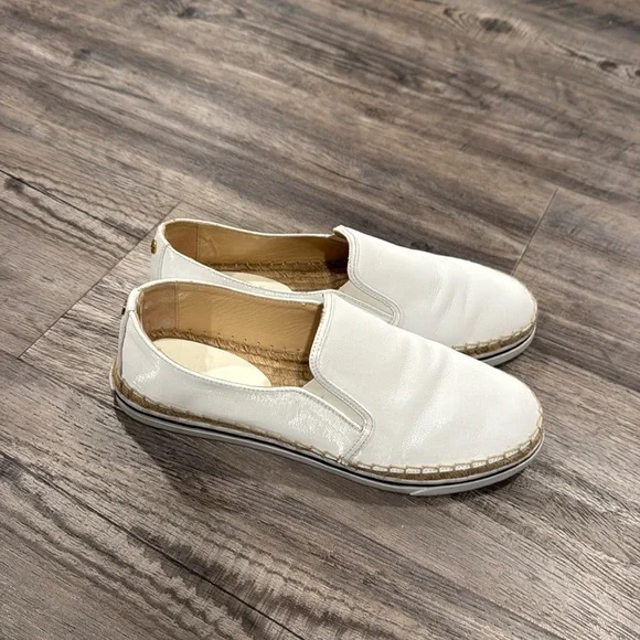 Jimmy Choo Dawn Espadrille Optic White Sneakers Shoes 41